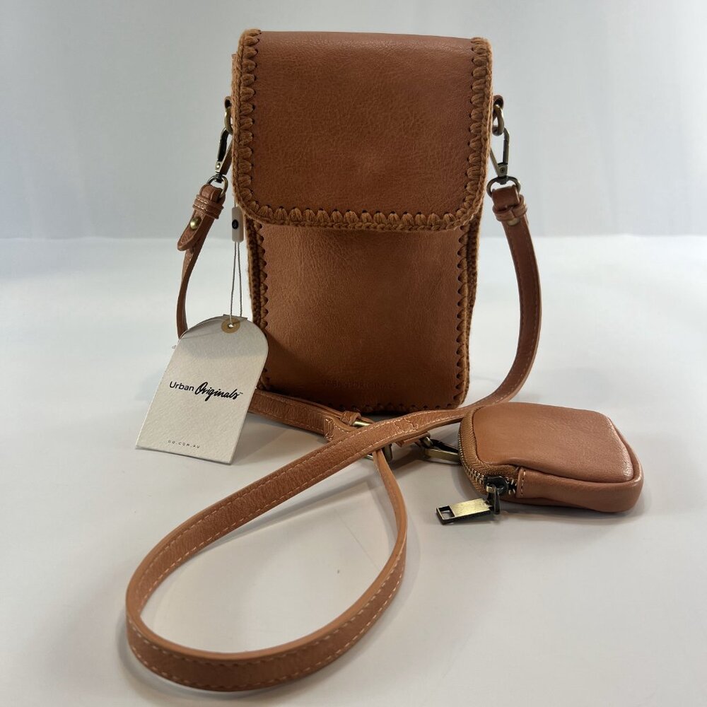 NWT Urban Originals Vegan Love Fest Crochet Crossbody Purse - Picture 15 of 16